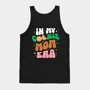 In My Cookie Mom Era Scouting Girls Cookie Dealer Mommy Tank Top